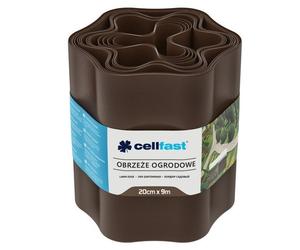 Bordura per giardino 20 cm 9 m marrone CellFast