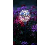 Bordura solare - Lampadina GARDEN ID - Ø8 h70 cm - Autonomia da 6 a 8 ore - Tasto on/off - Batteria AAA ricaricabile