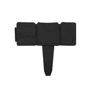 bordure da giardino, Idee for recinzioni da giardino, 10 pezzi di bordatura corta decorativa aiuole piccole, steccati flessibili la manutenzione del prato(Black)