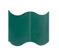bordure da giardino, Idee for recinzioni da giardino, 20 pezzi di recinzione in plastica bordure paesaggistiche, prato, percorso, staccabile(Green)
