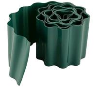 bordure da giardino, Idee for recinzioni da giardino, recinzione in plastica prato 6 m, bordatura ondulata paesaggio, decorazione muro verde 15 cm