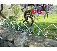 bordure giardino piante cespuglio in ferro battuto zincato a caldo mod.dolomiti