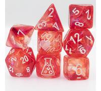 Borealis Passion/White Luminary Polyhedral - Set 7 bicchieri (con bonus di)