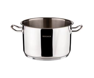 BORELLA CASSERUOLA VERONICA A INDUZIONE IN ACCIAIO INOX DIAMETRO 22 CM