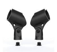 Borenbuir L’adattatore universale per microfoni, l’alloggiamento per Clip Mic per il supporto Mic, è munito di adattatore femmina a vite da 5/8" maschio a 3/8" adatto ai microfoni palmari