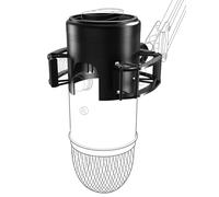 Borenbuir Personalizzato per Supporto Shock per Microfono Filtro Anti-Pop, Sospensione Antivibrazione elastico Holder Stand con Adattatore a Vite Compatibile con Blue Yeti Microphone Shock mount