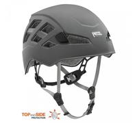 BOREO Casco Arrampicata Alpinismo Robusto Polivalente Grigio Taglia S/M