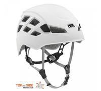 BOREO Casco Arrampicata Alpinismo Robusto Polivalente Protezione Rinforzata Bianco Taglia S/M