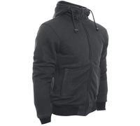 Bores Safety 3 Felpa con cappuccio in cotone, nero, taglia 2XL per maschi