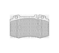 Borg & Beck BBP1756 Kit pastiglie Freno