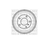 Borg & Beck BBR7069 Tamburo del Freno
