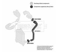 BORG & BECK BTH1014 Flessibile aria alimentazione