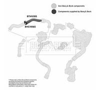 BORG & BECK BTH1285 Flessibile aria alimentazione per RENAULT