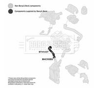 BORG & BECK BTH1437 Flessibile aria alimentazione per OPEL,VAUXHALL