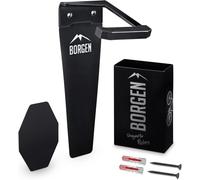 Borgen Bicicletta Supporto da Parete Verikal 1-er Set Adatto per MTB, Bici,