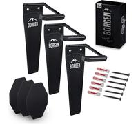Borgen Bicicletta Supporto da Parete Verikal 32 KG Portata 3-er Set per MTB,