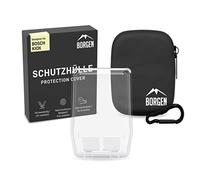 Borgen Protezione Display della Bici elettrica | Adatta per Custodia Protettiva Bosch Kiox BUI330 | Trasparente e Impermeabile