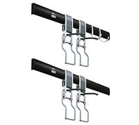 Borgen supporto bici da parete verticale, regolabile, per e-bike, MTB e bici da corsa, sospensione murale universale