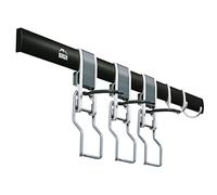 Borgen supporto bici da parete verticale, regolabile, per e-bike, MTB e bici da corsa, sospensione murale universale