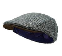 Borges & Scott Lo Sloan - Coppola in Tweed Irlandese e Pelle Nubuck - Facile Grigio XS