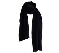 Borges & Scott Sciarpa in puro cashmere - 100% Cashmere - Made in Nepal - Nero