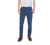 Borghese Blue Cotton Skinny Pants - IT48 | M
