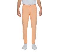 Borghese Orange Cotton Chino Pants - IT50 | L