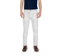 Borghese White Cotton Skinny Pants - IT46 | S