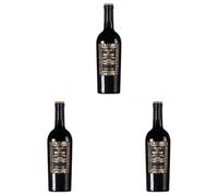 Borgo del Mandorlo Nero d'Avola Sicilia DOC Riserva - Vino Rosso Italiano - Bottiglia 750 ml - 14% Vol - Intenso, Avvolgente e Strutturato (Confezione da 3)