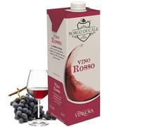 Borgo Ducale Vino Rosso, 1L,10.5 Vol SET DA 5 BRIK
