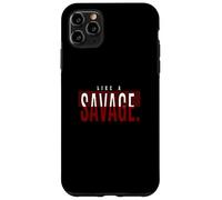 Borgogna Rosso Borgogna Come Un Selvaggio Borgogna Maroon Custodia per iPhone 11 Pro Max