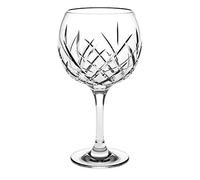Borgonovo Rococò - Bicchiere per gin tonic, con stelo, 539 ml, confezione da 6 pezzi