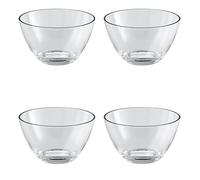 BORGONOVO, Set da 4 Coppe in Vetro Palladio, Diametro 14cm, Capacità 38cl