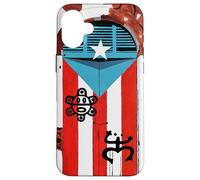Boricua Pride Cover con bandiera del Porto Rico Coqui Sun Taíno Custodia per iPhone 16 Plus