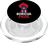 BORICUA PRIDE - Pugno Portoricano in Colori Bandiera - Icona Rana PopSockets PopGrip per MagSafe