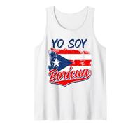Boricua Puerto Rico Pride Taino bandiera portoricana Canotta