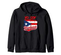 Boricua Puerto Rico Pride Taino bandiera portoricana Felpa con Cappuccio