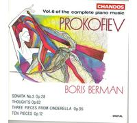 Sergei Prokofiev Prokofiev - Boris Berman (CD) Album