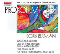 Boris Berman, Piano - Prokofiev: Musica Per Piano Vol.1