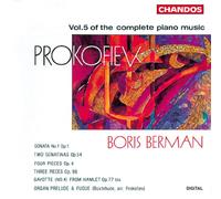 Boris Berman, Piano - Prokofiev: Musica Per Piano Vol.5