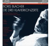 BORIS BLACHER Three Piano Concertos (CD)