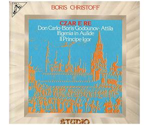Boris Christoff: Czar e Re, Arie Da Il Principe Igor, Don Carlo, Attila - LP Emi