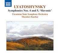 Boris Lyatoshynsky Lyatoshynsky: Symphony Nos. 4 and 5, 'Slavonic' (CD) Album