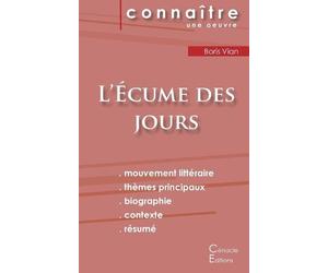 Boris Vian Fiche de lecture L'Écume des jours (Analyse littéraire de (Tascabile)