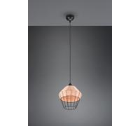 BORKA SOSPENSIONE IN RATTAN COLORE NATURALE D. 30CM ATTACCO E27