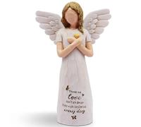 BORLESTA Regali commemorativi - Regali di simpatia per la perdita della persona cara, regali di ricordo, regali di lutto, regali di angelo per donne, statuette di angelo