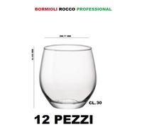 BORMIOLI 12 PEZZI BICCHIERE MILANO CL 30 EX KALIX ACQUA VETRO HORECA PROF 2026