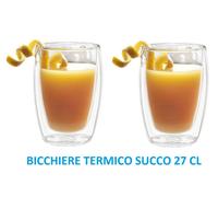 BORMIOLI 2 PZ BICCHIERE SUCCO BIBITA CL 27 DUOS DRINK & DESIGN BORMIOLI 2025