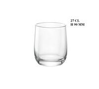 LOTO BICCHIERI ACQUA 27cl 3 PEZZI