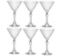 Bormioli BOR181172 Confezione 6 Calici America'20S Martini Cl 15,5